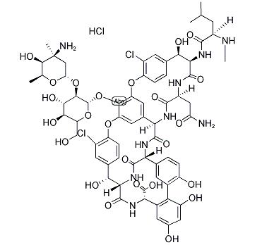Vancomycin Hydrochloride (1404-93-9) C66H76CL3N9O24.