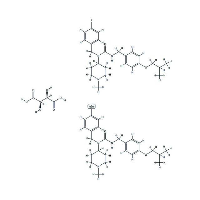 피마반세린타르트레이트(706782-28-7)C54H74F2N6O10