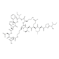 아연 Bacitracin (1405-89-6) C66H101N17O16SZN.