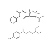 Procaine Penicillin G 수화물 (6130-64-9) C29H40N4O7S.